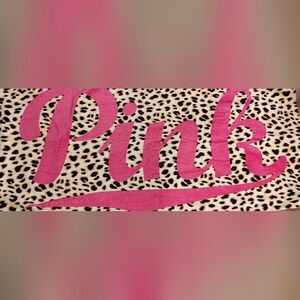 VS PINK Leopard Beach Towel